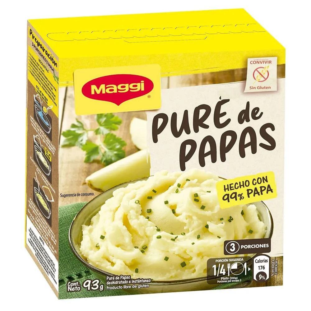 Puré de papas caja