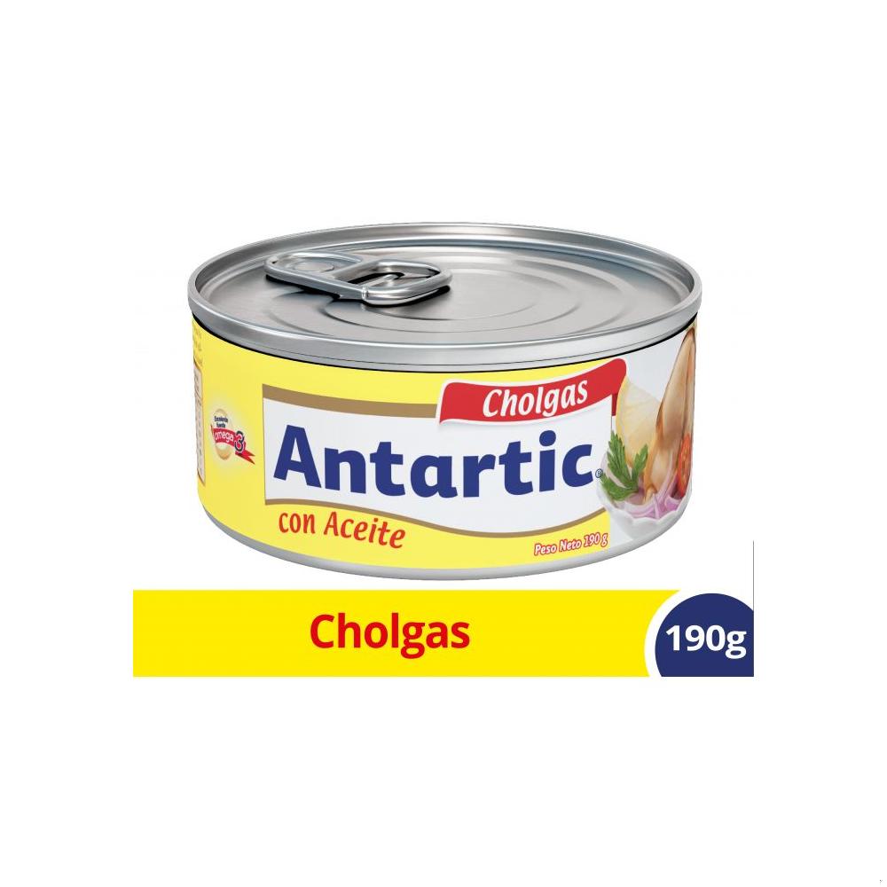 Cholgas Antartic pequeñas en aceite 190 g