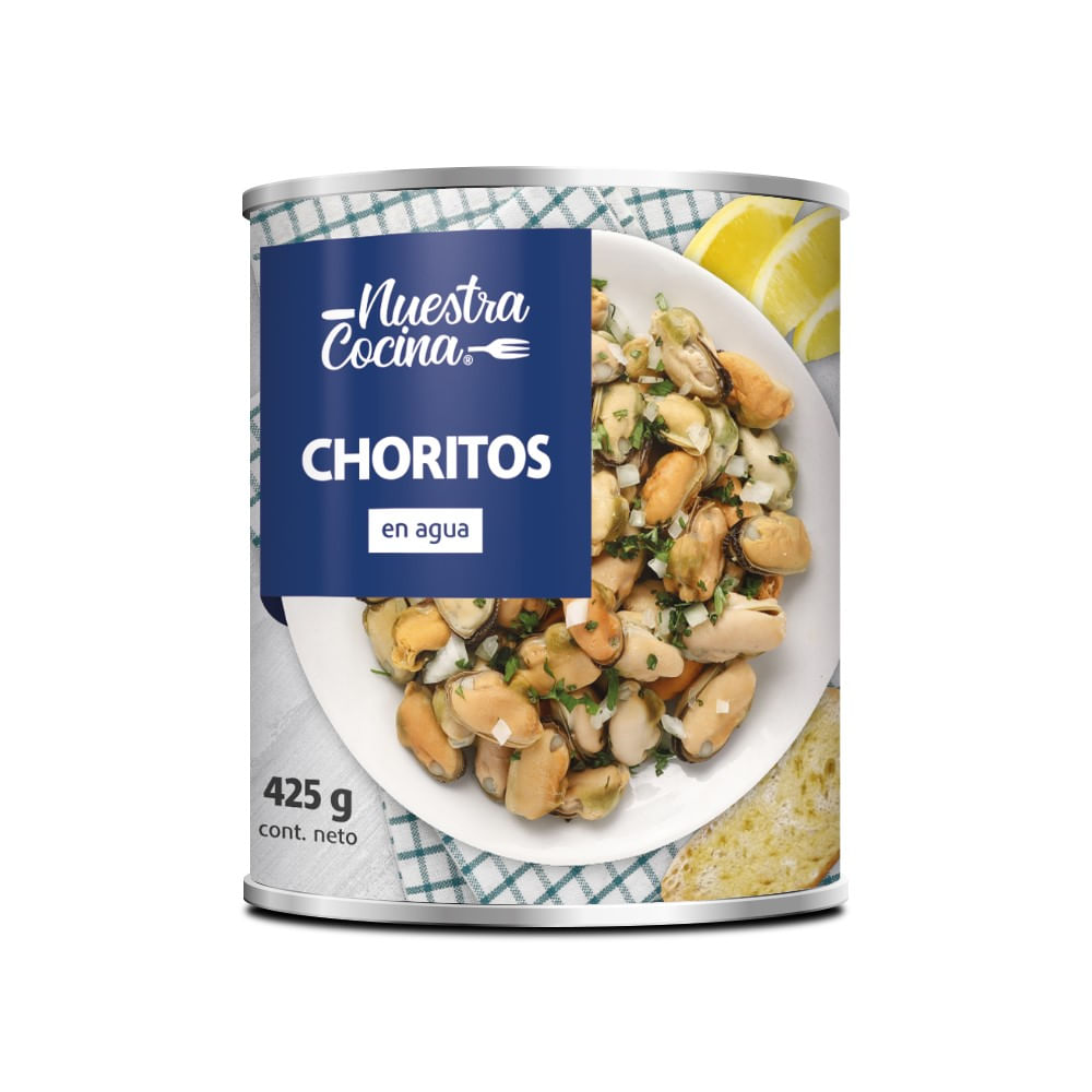 Choritos Nuestra Cocina en agua 213 g