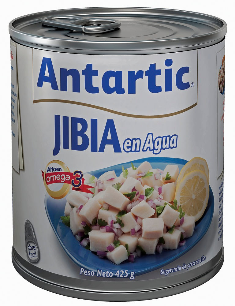 Jibia Antartic en agua 425 g